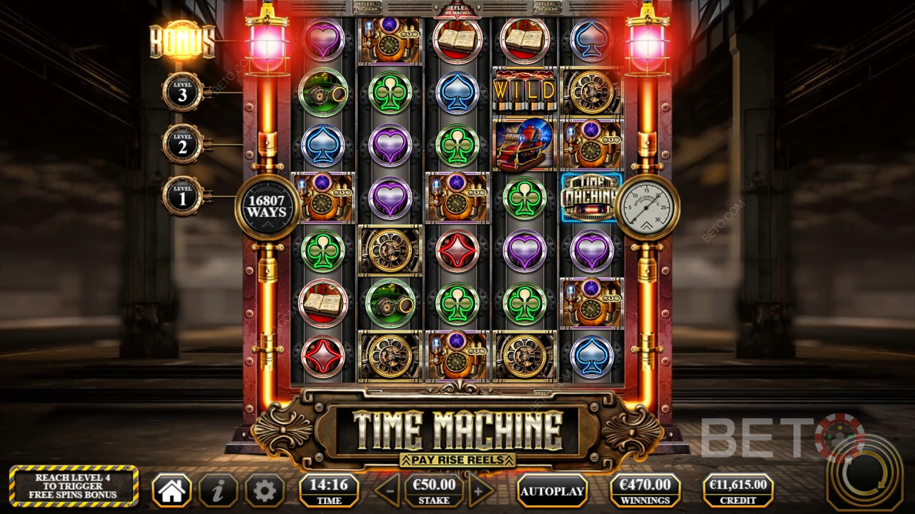 Recenzja Time Machine od BETO Slots