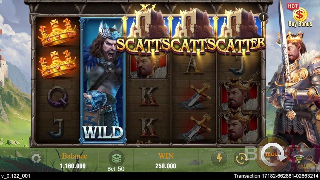 Recenzja Króla Artura od BETO Slots