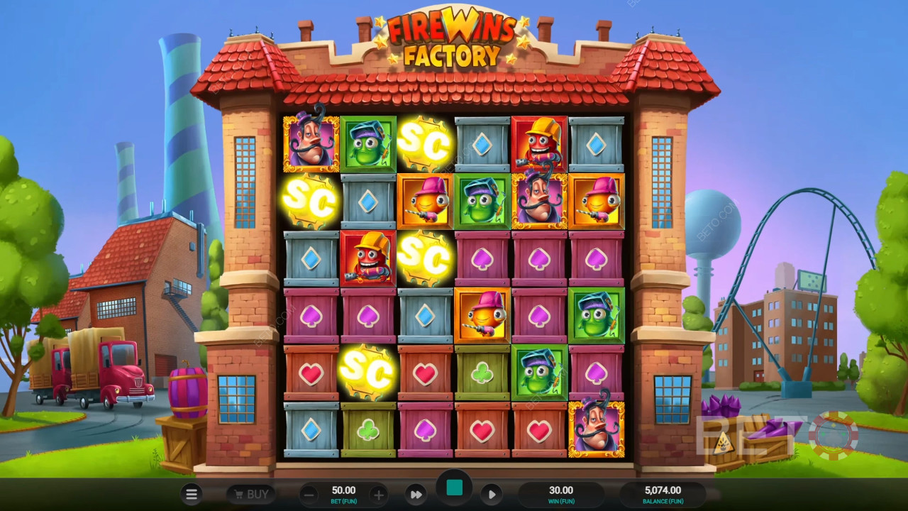 Recenzja Firewins Factory od BETO Slots