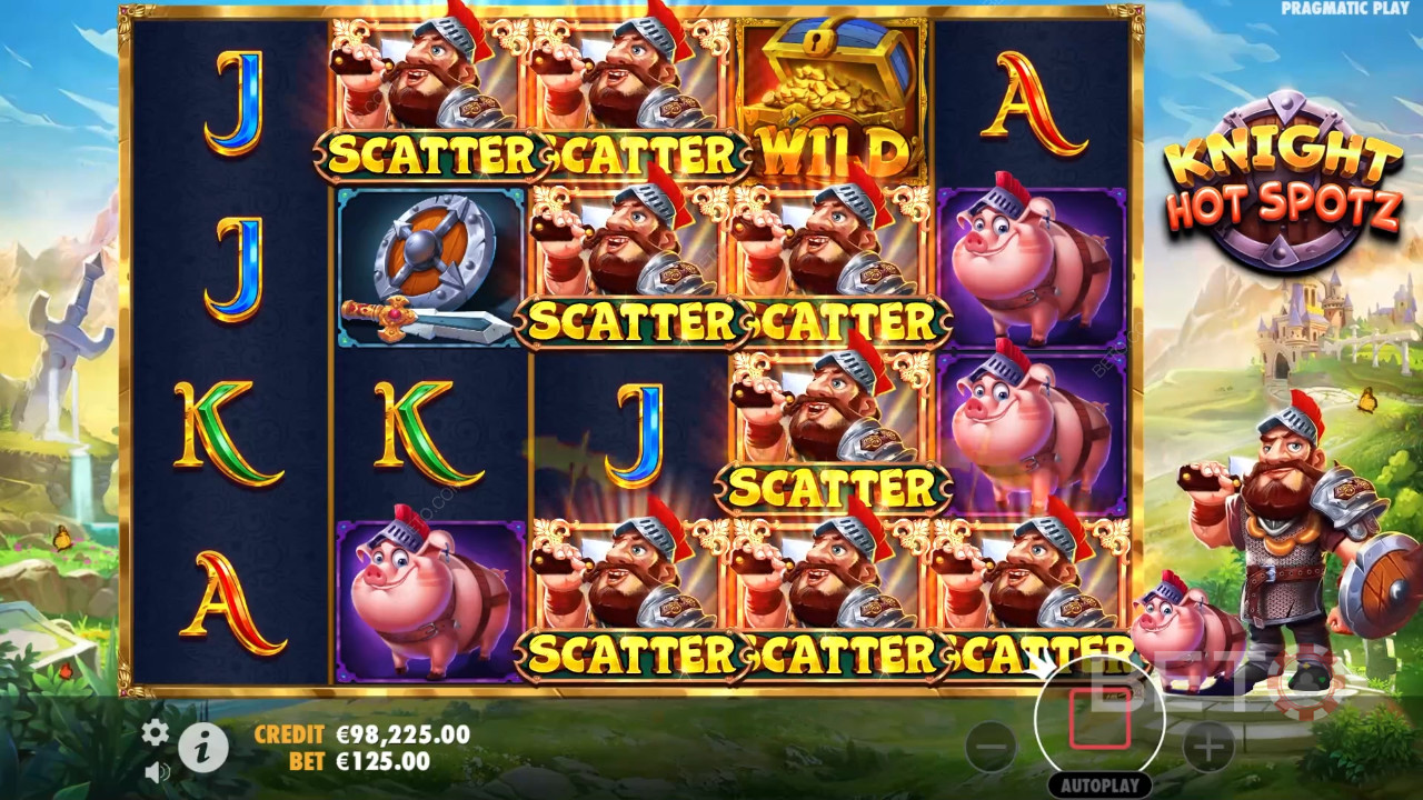 Recenzja Knight Hot Spotz od BETO Slots