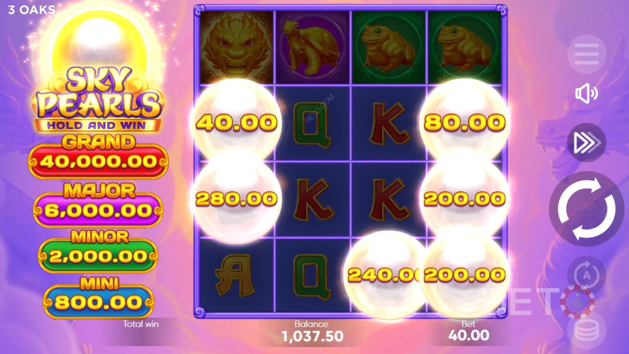 Recenzja Sky Pearls od BETO Slots