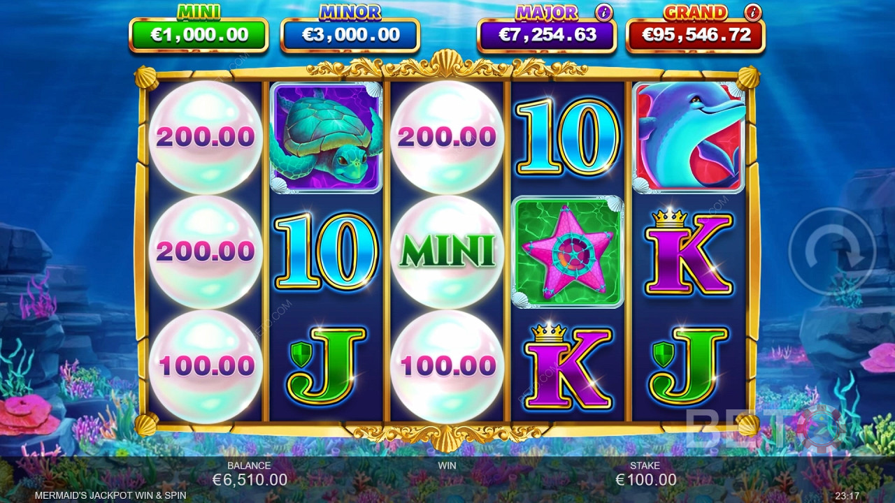 Mermaid's Jackpot Win & Spin Graj Za Darmo