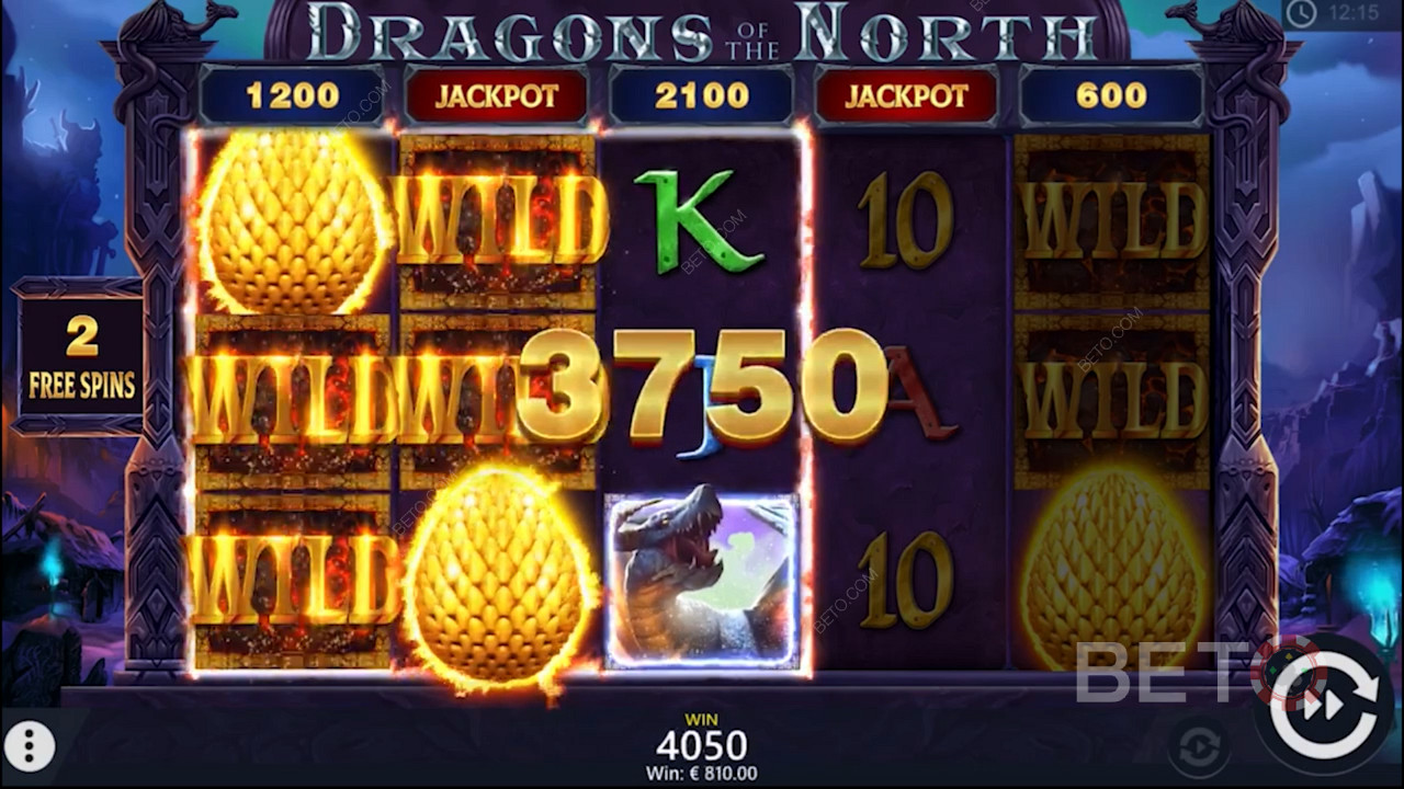 Wielka wygrana w slocie Dragons of the North