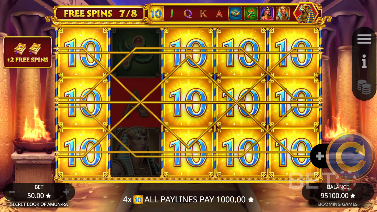 Recenzja Secret Book of Amun Ra od BETO Slots
