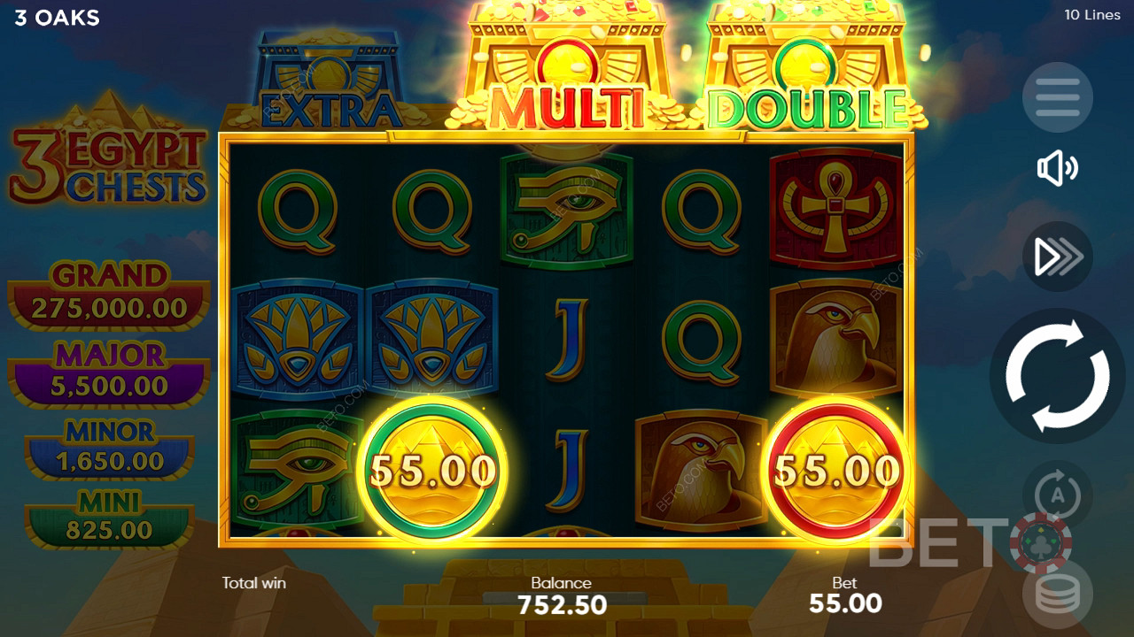 3 Egypt Chests