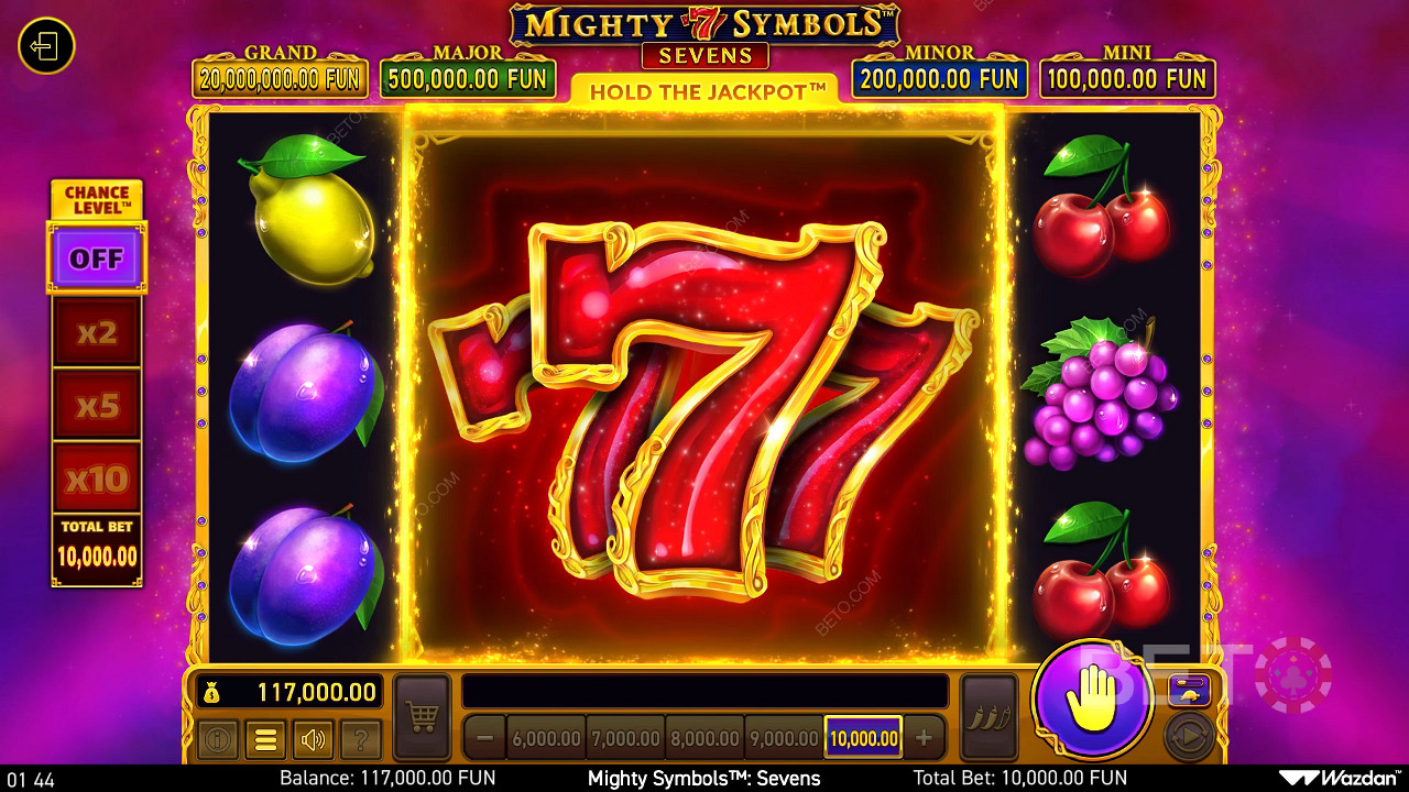 Mighty Symbols: Sevens Graj Za Darmo