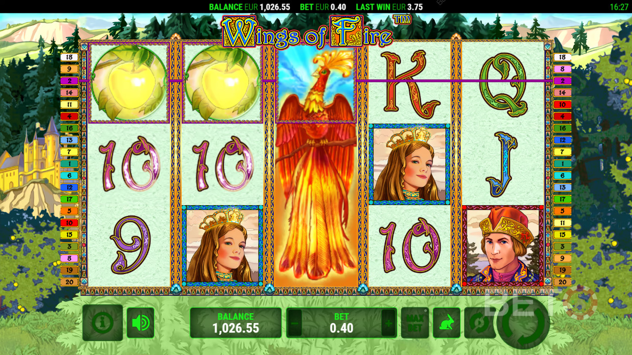 Czy automat do gry Wings of Fire jest tego wart?
