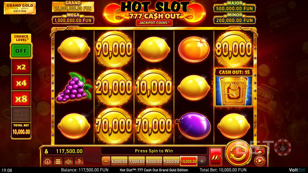 Hot Slot: 777 Cash Out Grand Gold Edition Review od BETO Slots