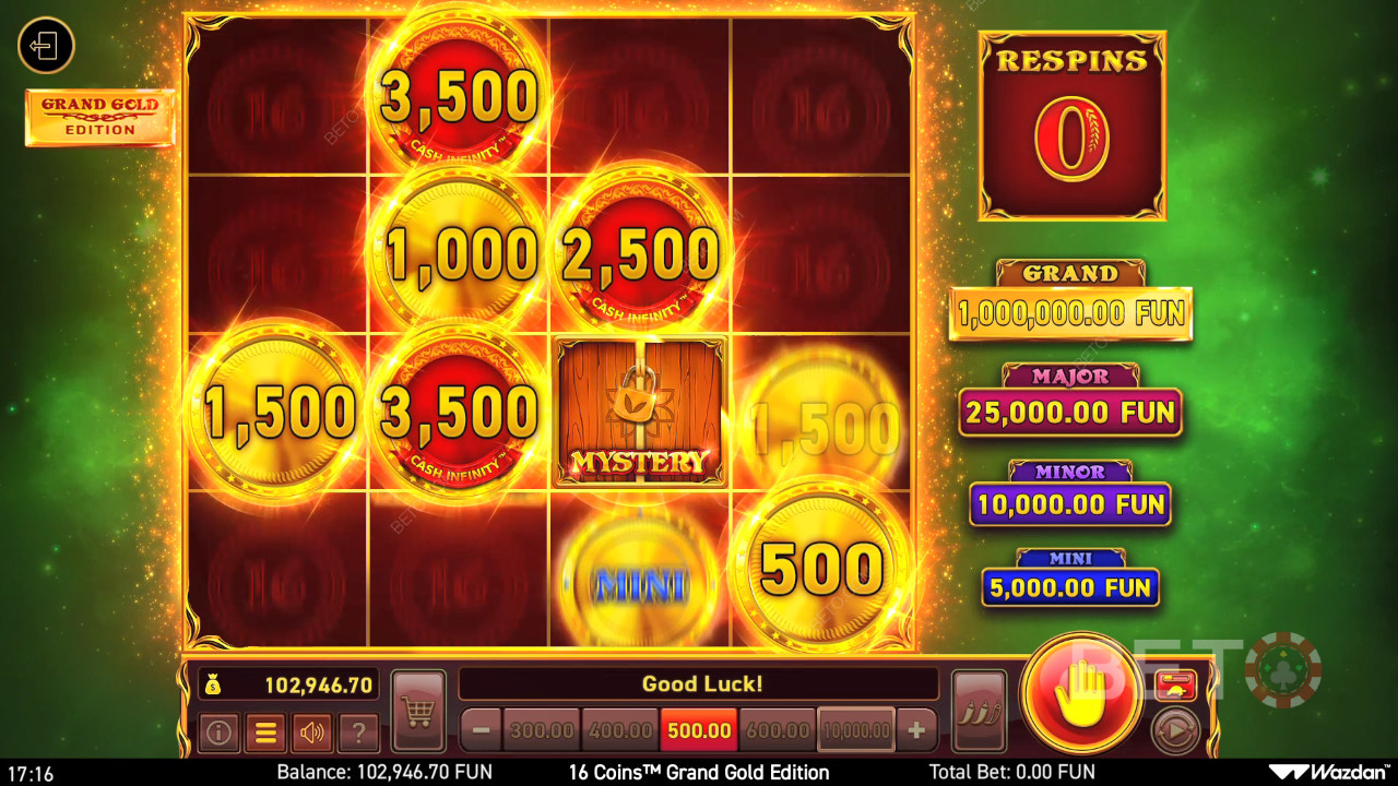 Czy slot online 16 Coins Grand Gold Edition jest tego wart?