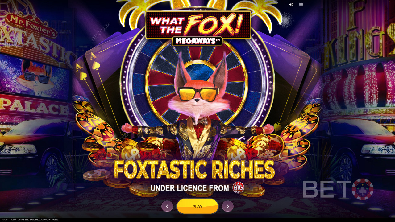 Rozpoczęcie luksusowej gry What The Fox Megaways