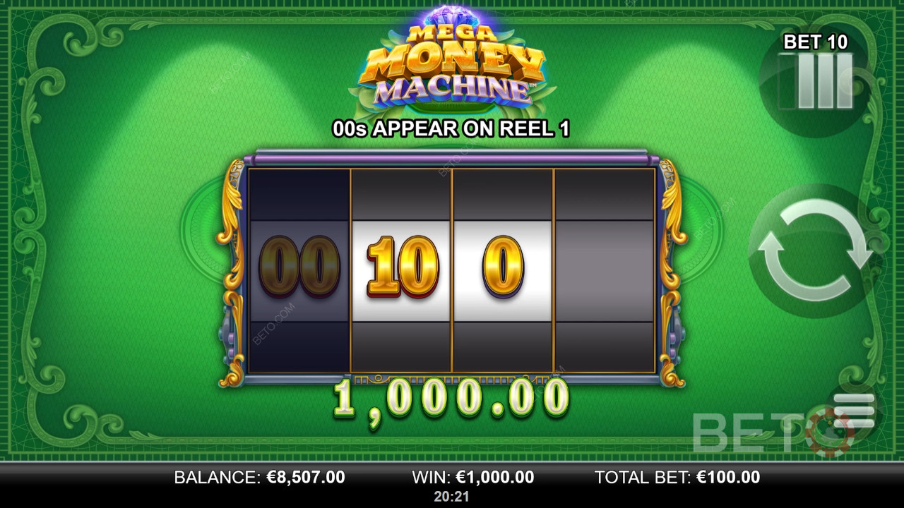 Recenzja Mega Money Machine od BETO Slots
