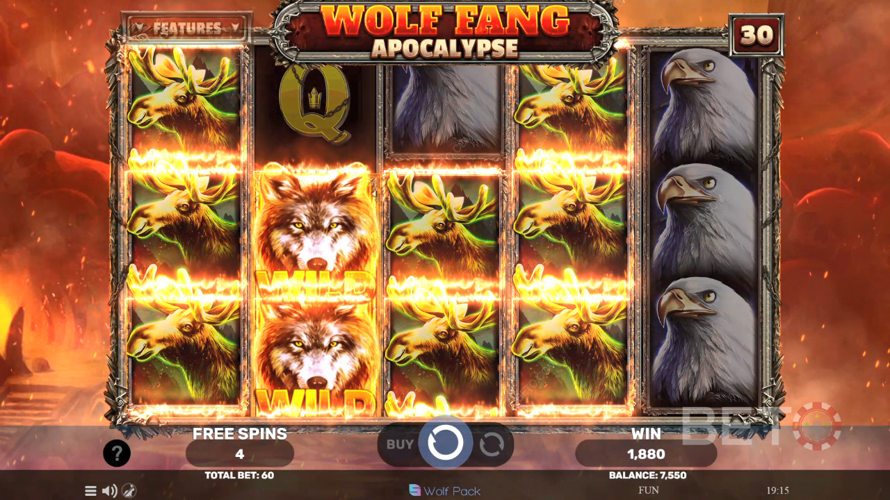 Wolf Fang - Recenzja Apocalypse od BETO Slots