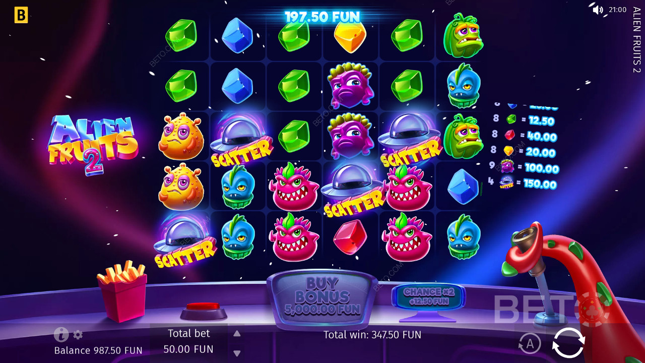 Alien Fruits 2 Graj Za Darmo