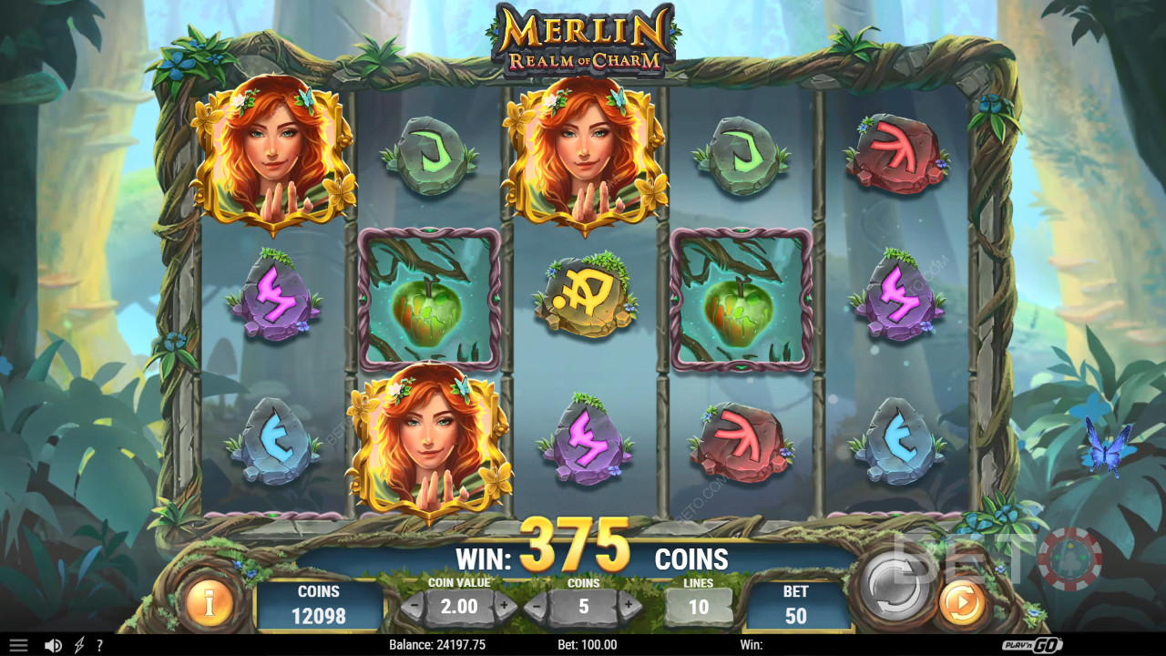 Recenzja Merlin Realm of Charm od BETO Slots