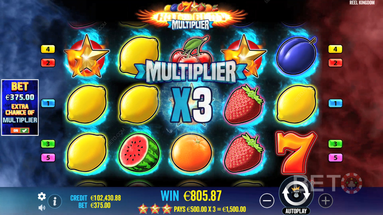 Hot to Burn Multiplier Graj Za Darmo