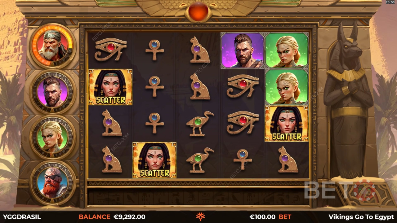 Recenzja gry Vikings Go to Egypt Wild Fight przygotowana przez BETO Slots