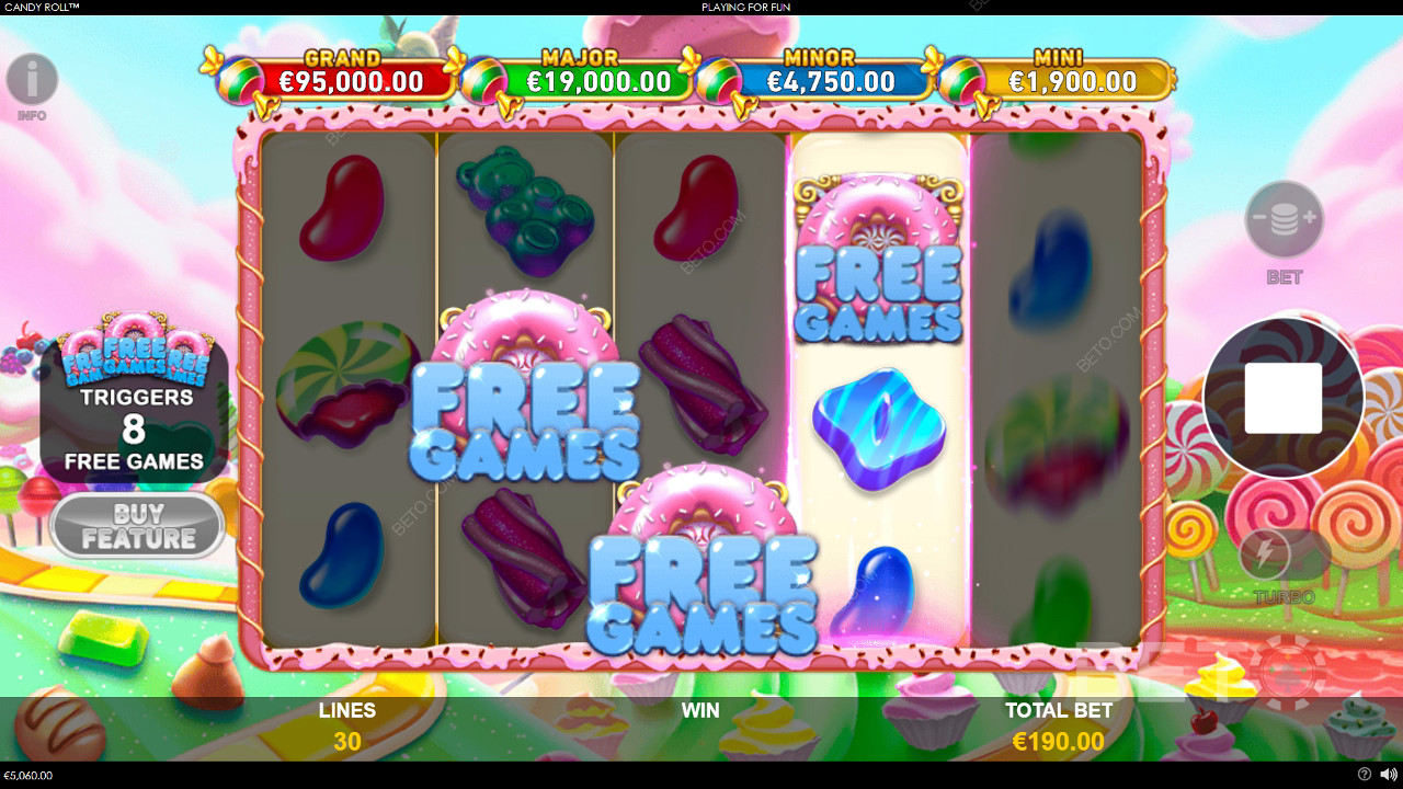 Recenzja Candy Roll od BETO Slots