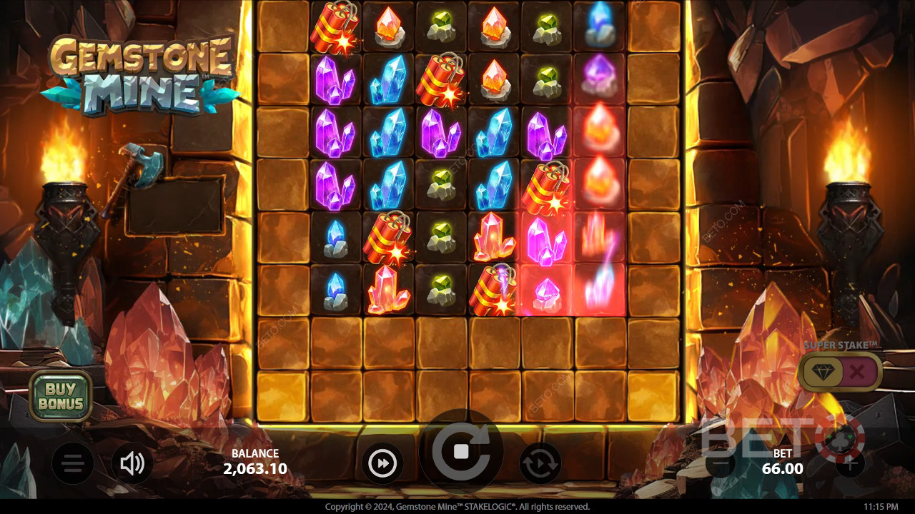 Recenzja Gemstone Mine od BETO Slots