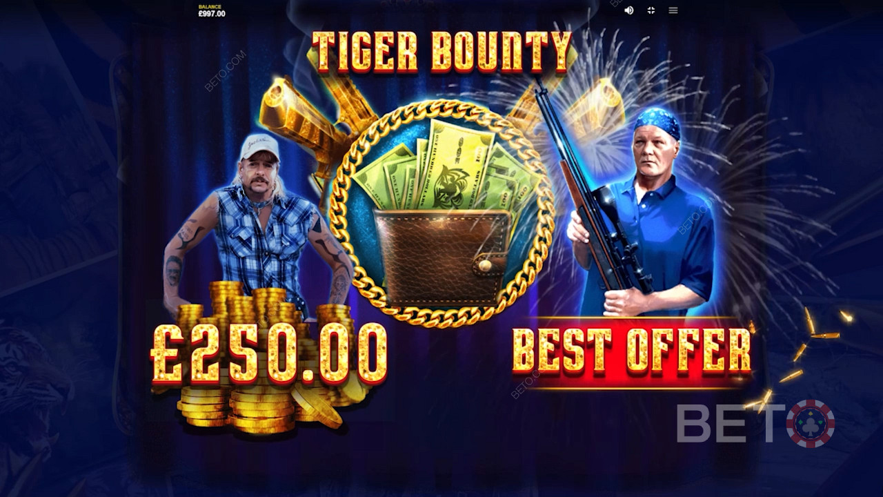 Bonus Tiger Bounty w Joe Exotic