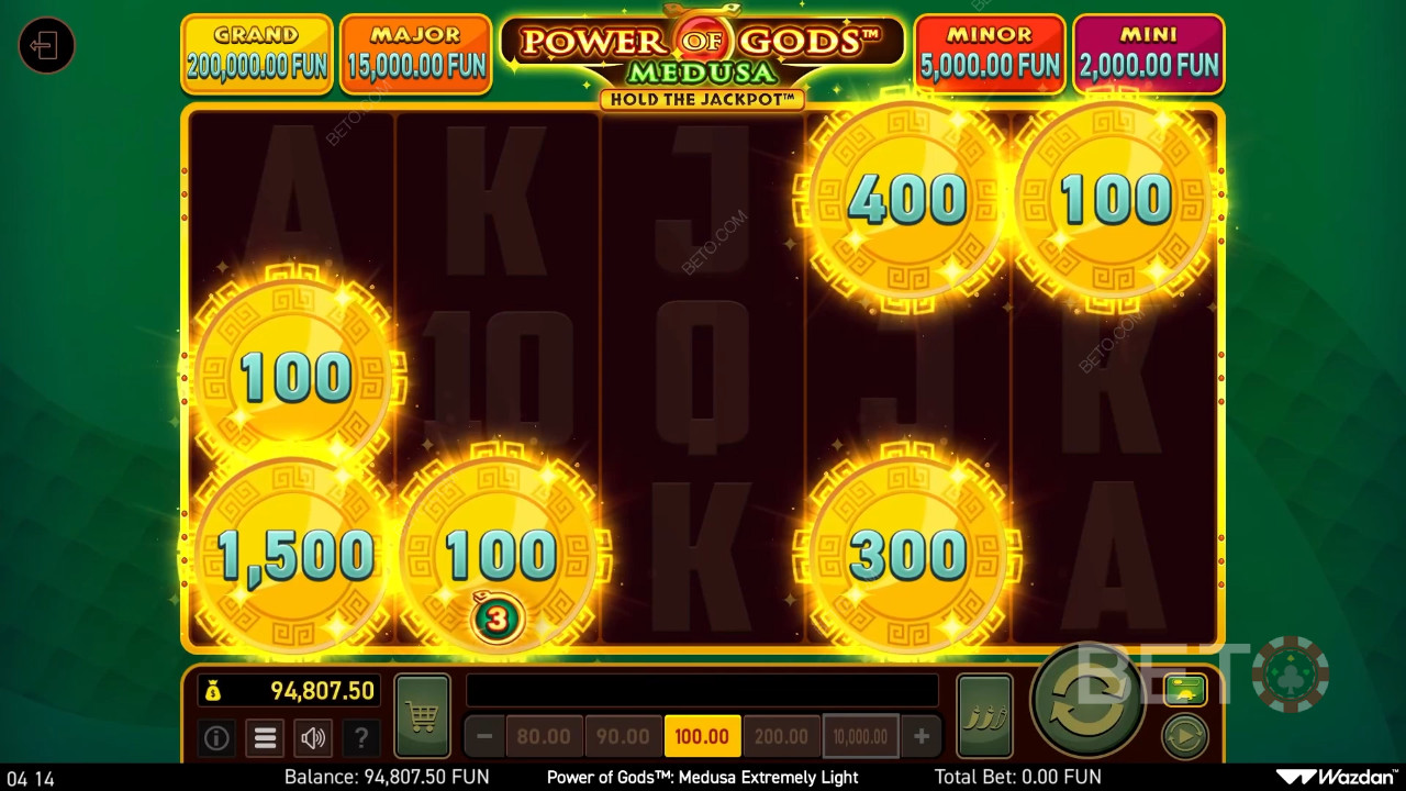 Power of Gods: Medusa Extremely Light Graj Za Darmo