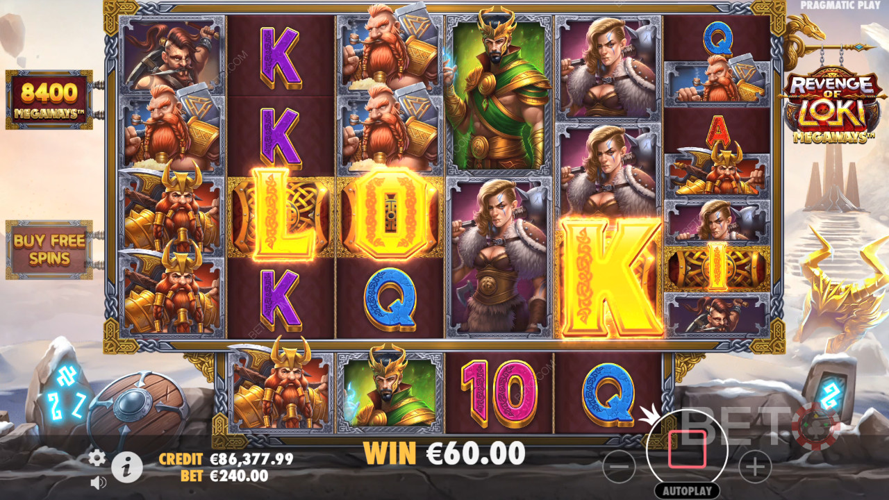 Recenzja Megaways Revenge of Loki od BETO Slots