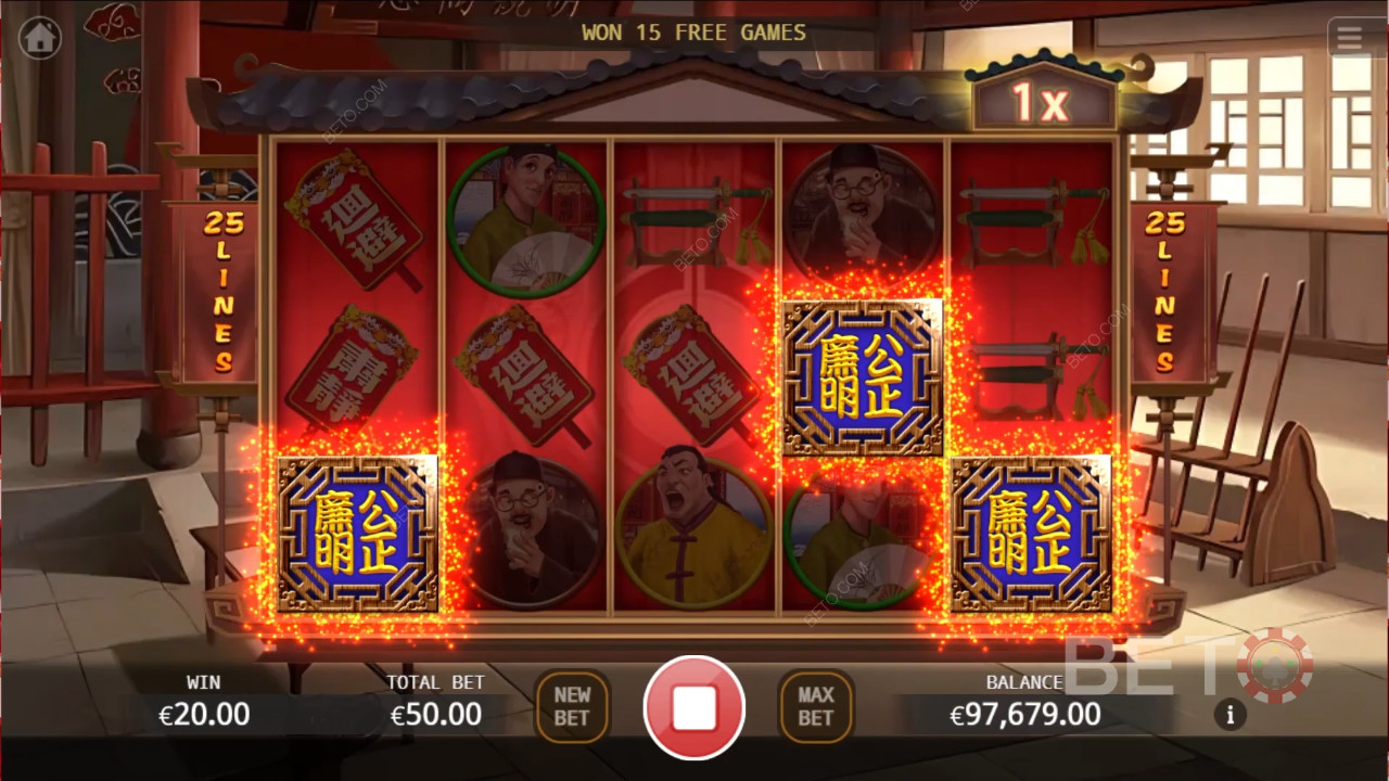 Recenzja Hail the Judge od BETO Slots