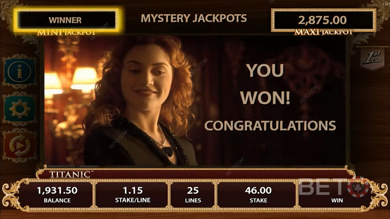 Wygraj wielokrotność stawki dzięki jackpotom w grze slotowej Titanic