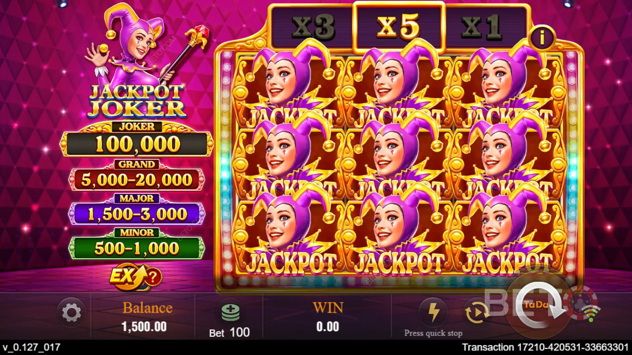Recenzja Jackpot Joker od BETO Slots