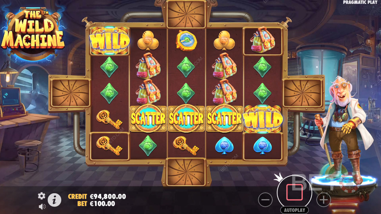 Recenzja The Wild Machine od BETO Slots