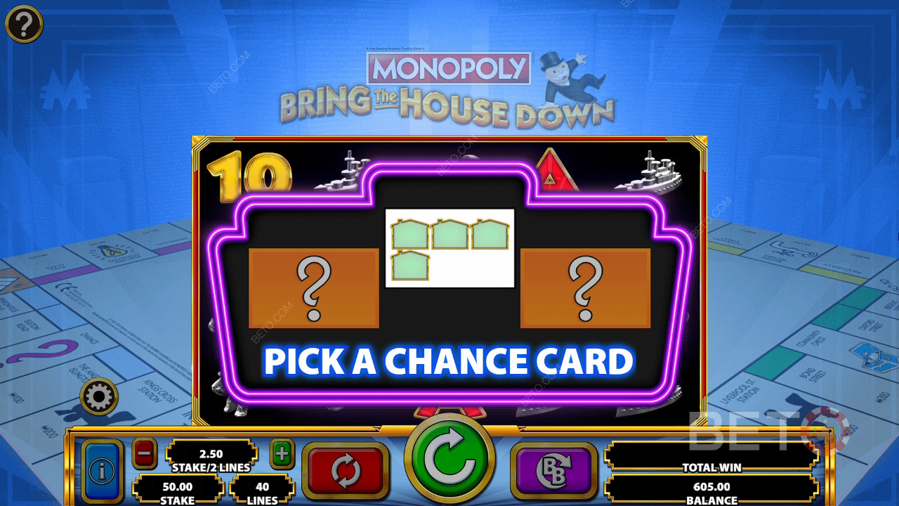 Specjalna szansa w Monopoly: Upadek domu