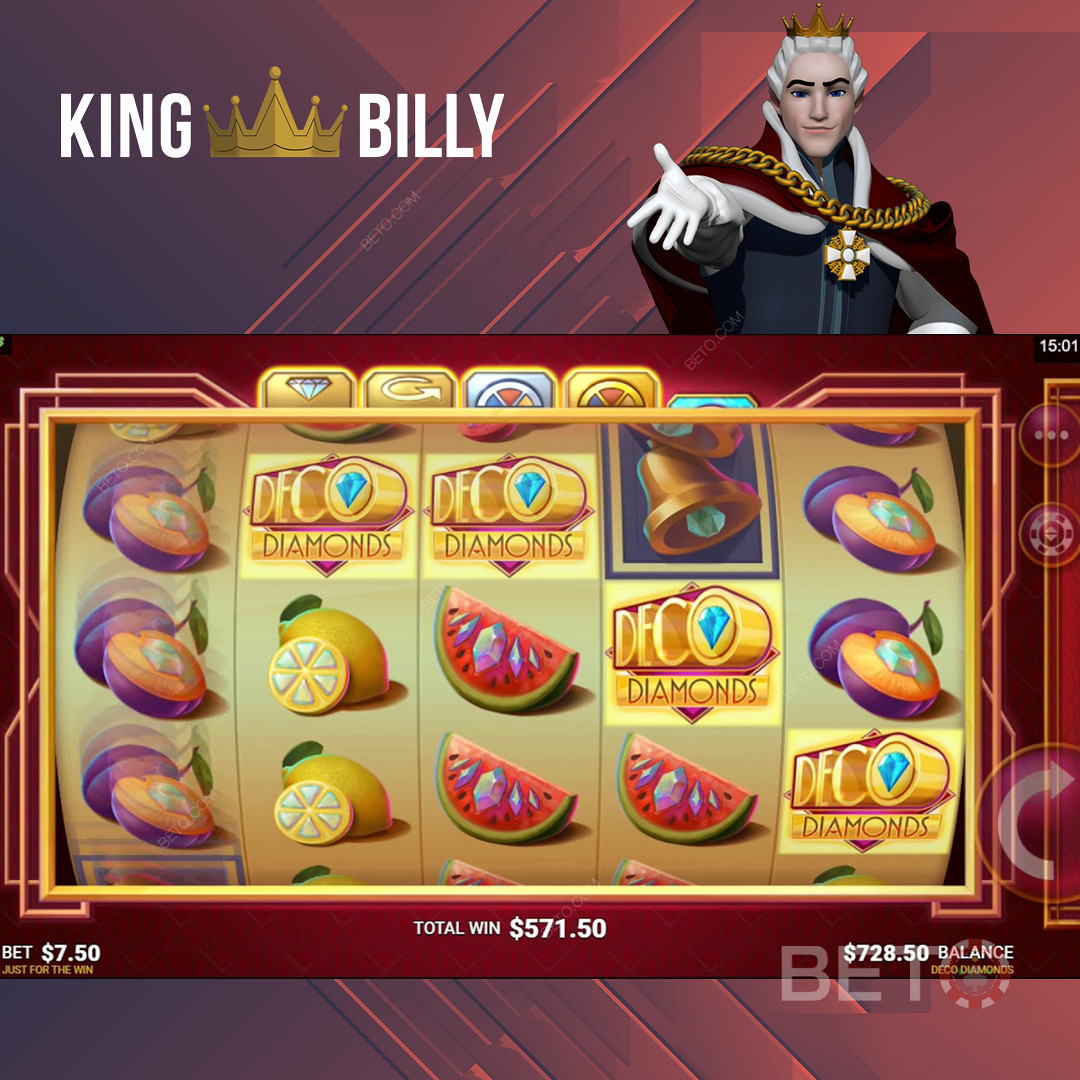Zagraj w ekscytujące sloty na King Billy Online Casino