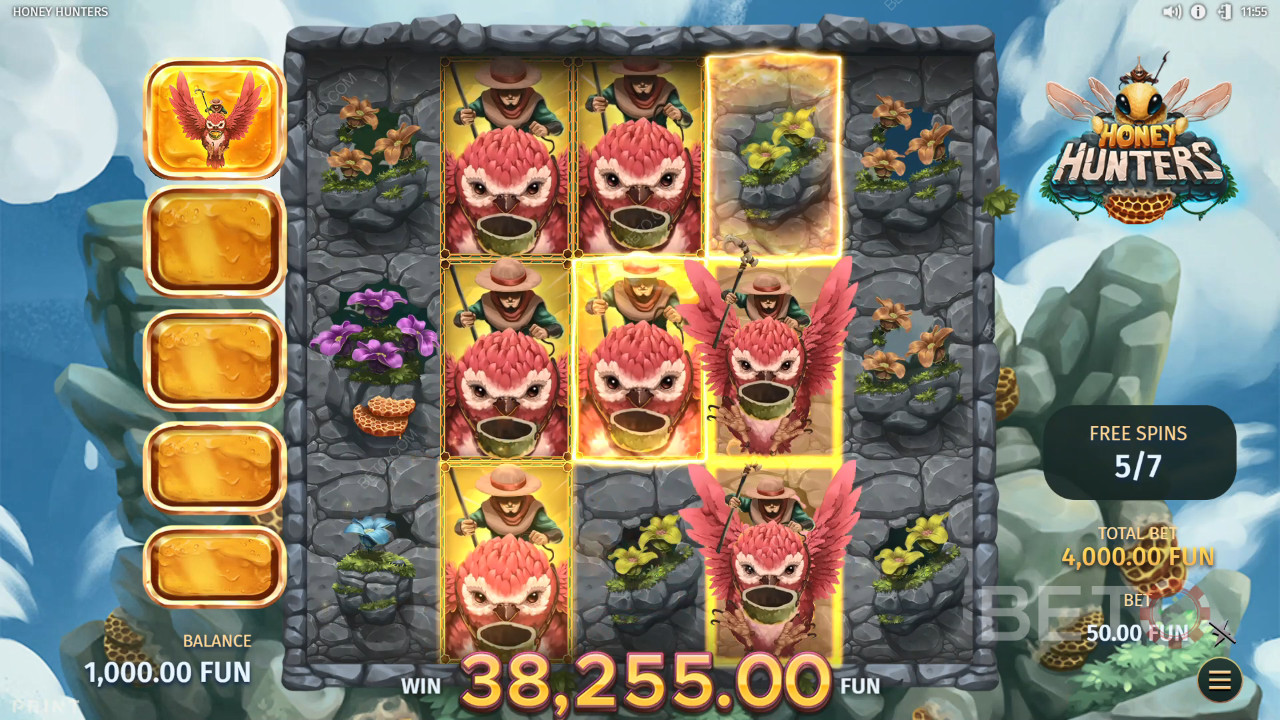 Recenzja Honey Hunters od BETO Slots