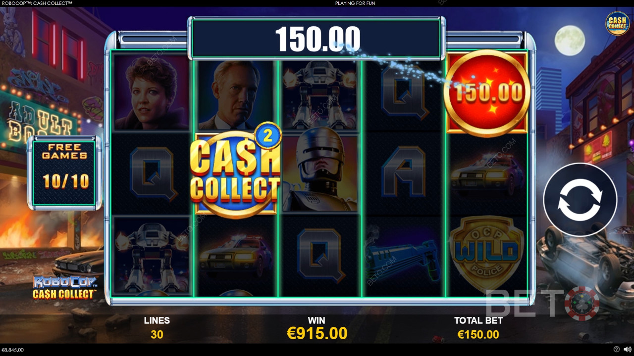 Czy slot online RoboCop: Cash Collect jest tego wart?