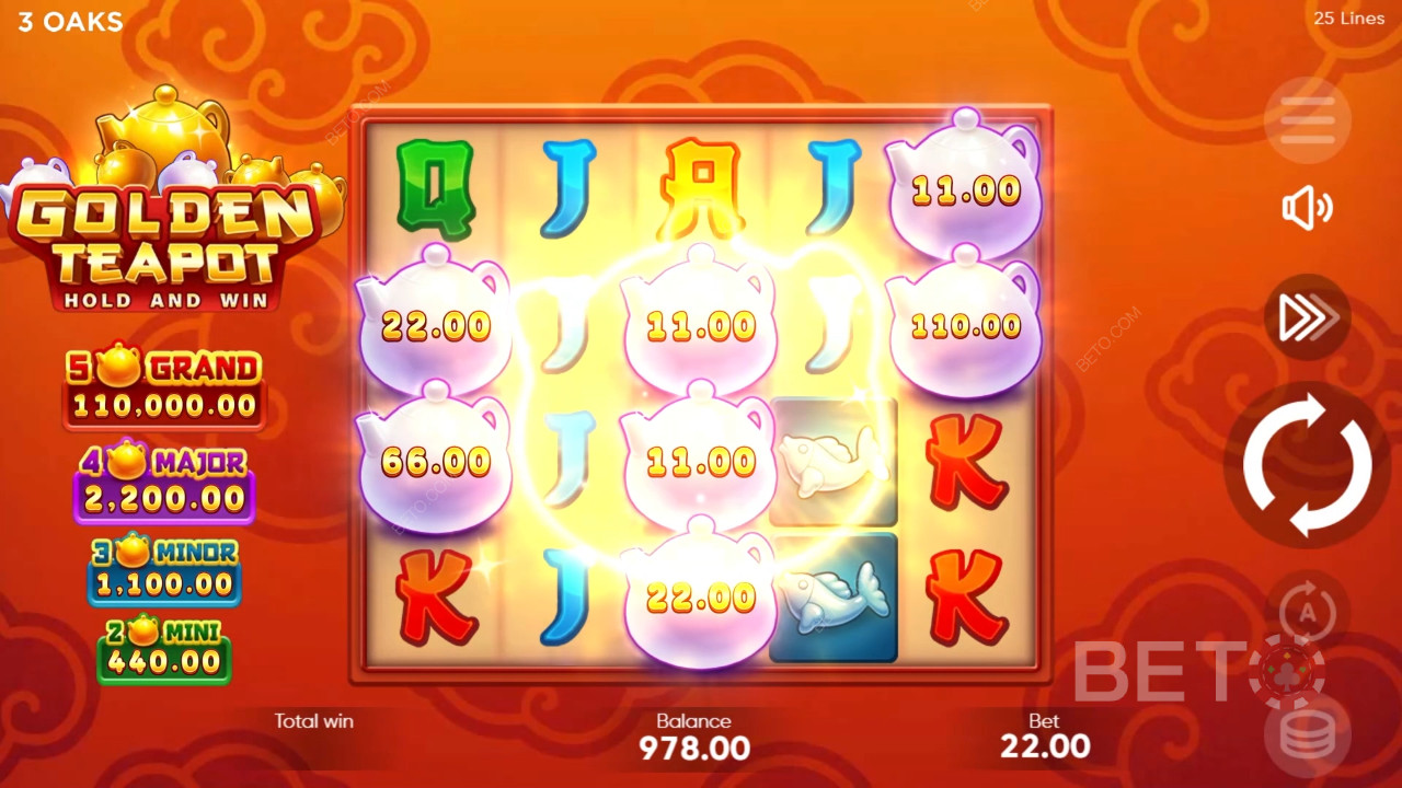 Recenzja Golden Teapot od BETO Slots