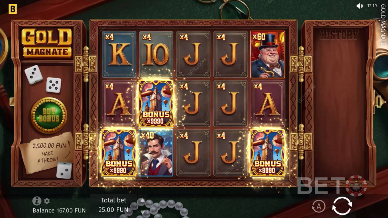 Recenzja Gold Magnate od BETO Slots