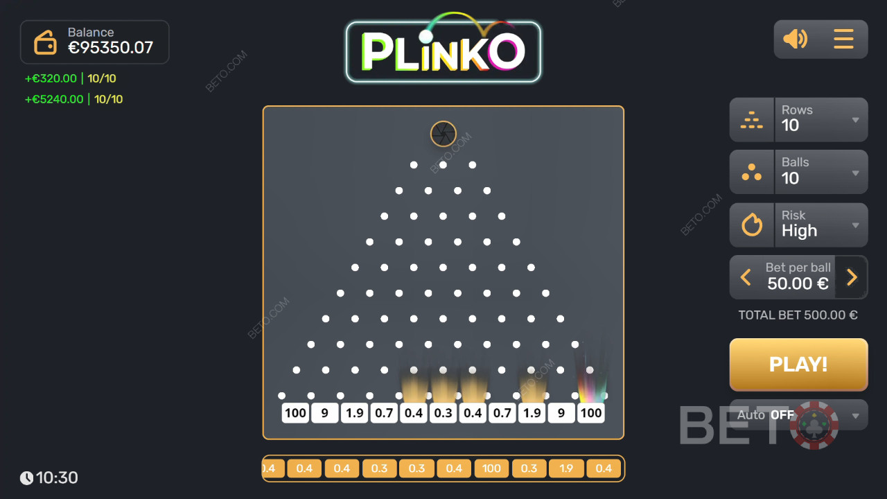 Plinko (Gaming Corps) Graj Za Darmo