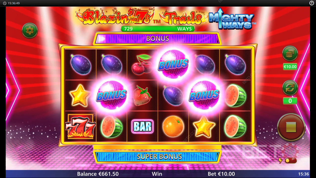 Blazin' Hot 7s Trails Mighty Ways Graj Za Darmo