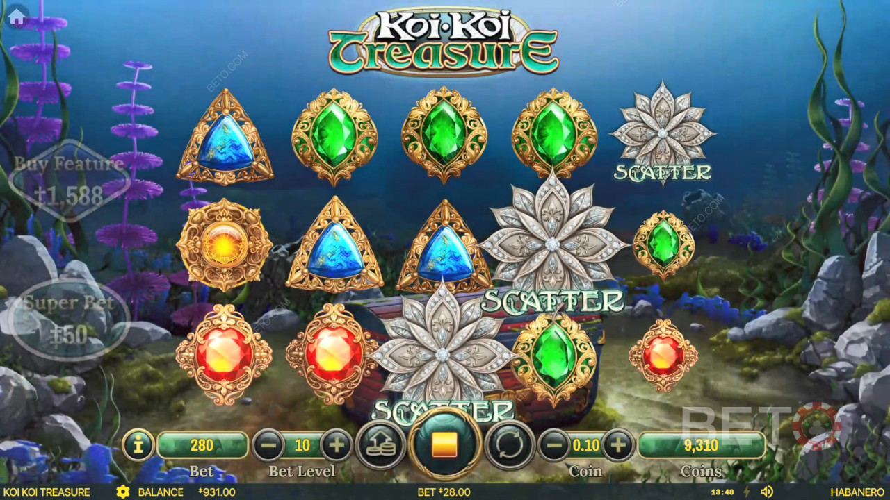 Czy slot online Koi Koi Treasure jest tego wart?