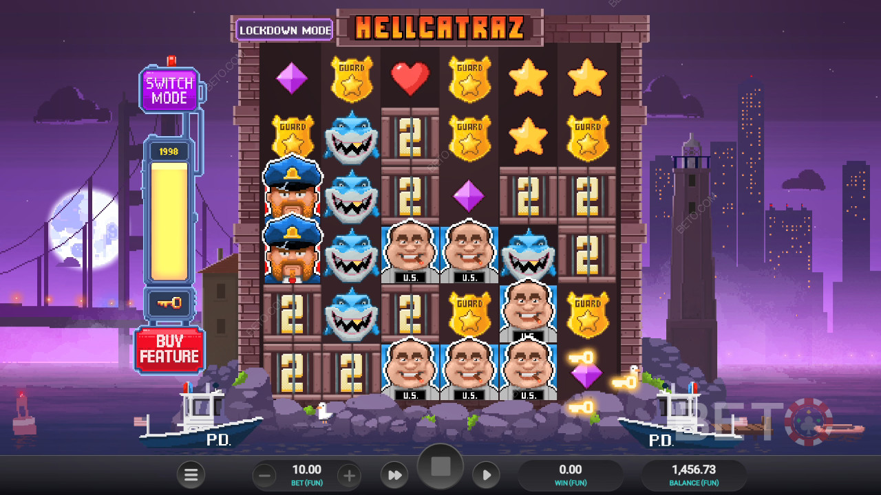 Recenzja Hellcatraz od BETO Slots