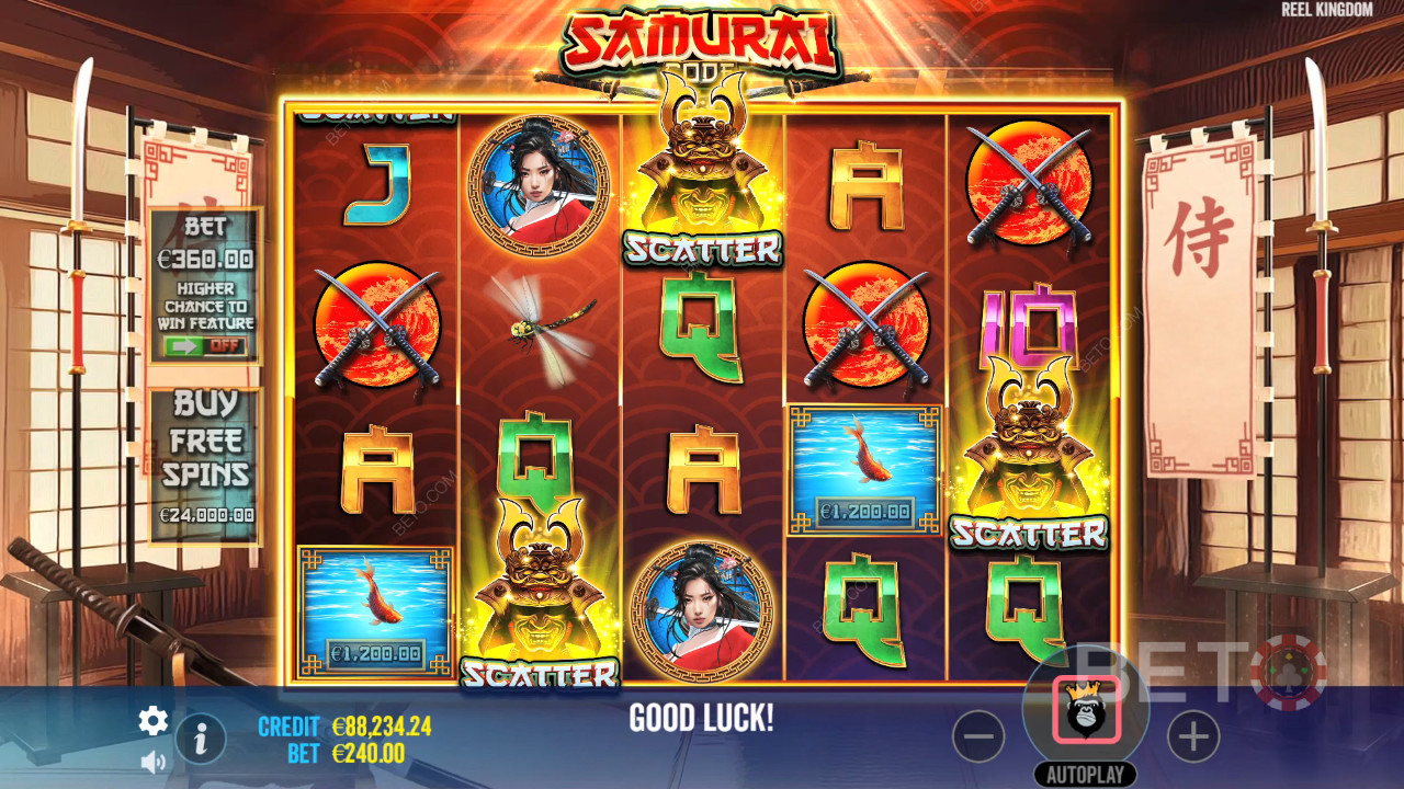 Recenzja Samurai Code od BETO Slots