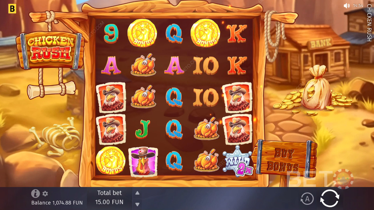 Recenzja Chicken Rush od BETO Slots