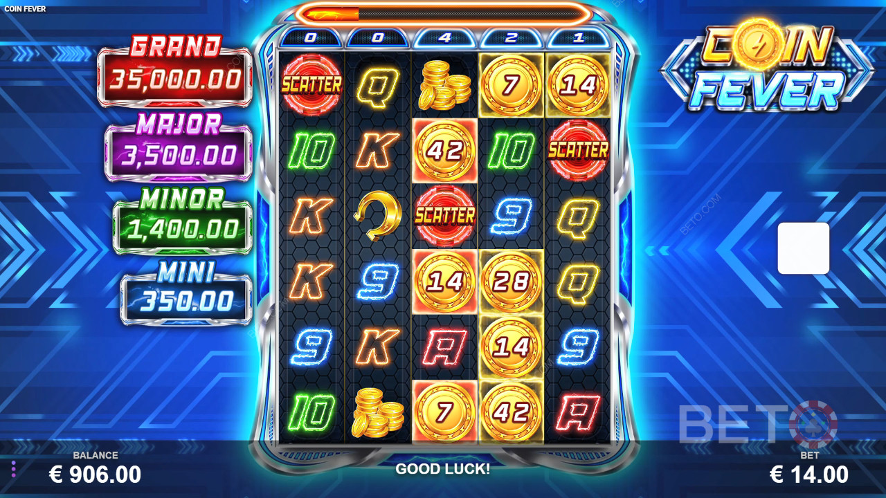 Recenzja Coin Fever od BETO Slots