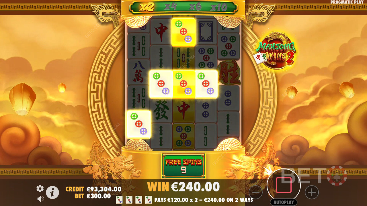 Funkcje bonusowe wyjaśnione w Mahjong Wins 2 przez Pragmatic Play