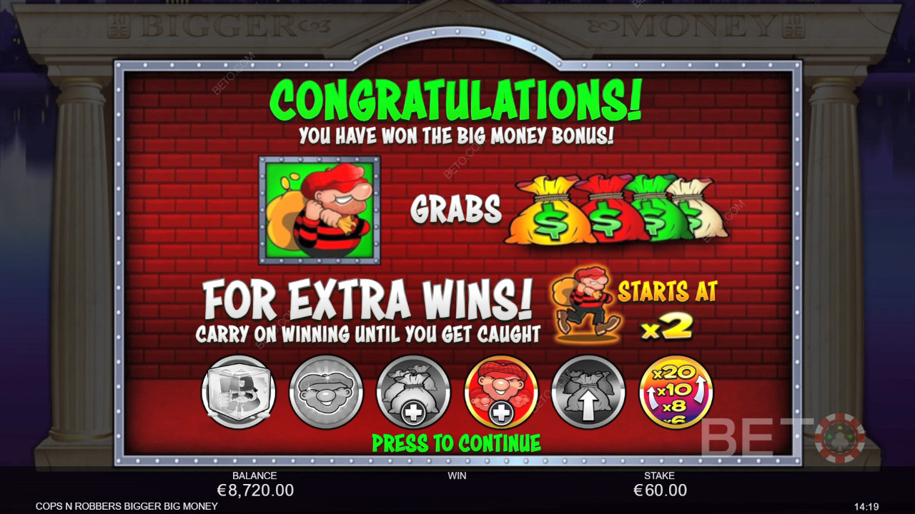 Motyw i projekt: Cheeky Crime Caper
