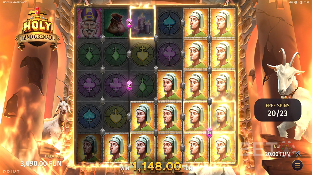Recenzja Holy Hand Grenade od BETO Slots