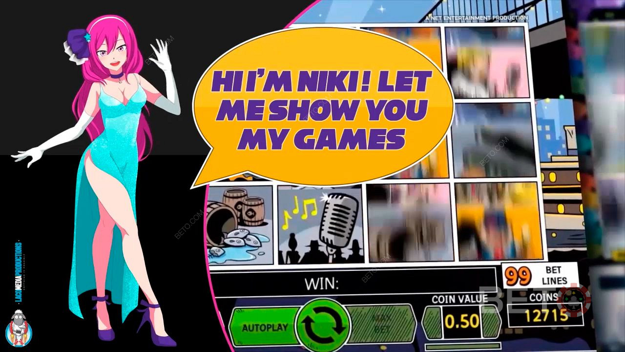 To jest Niki, ona cię poprowadzi i pokaże wszystkie ich gry.