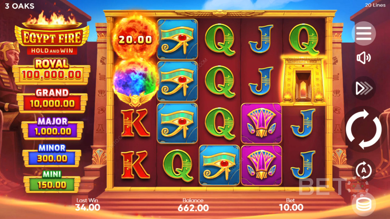 Egypt Fire: Video Slot Czy powinieneś go zakręcić?