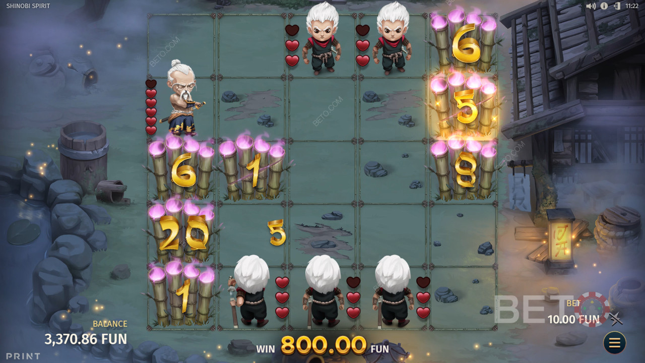 Recenzja Shinobi Spirit od BETO Slots