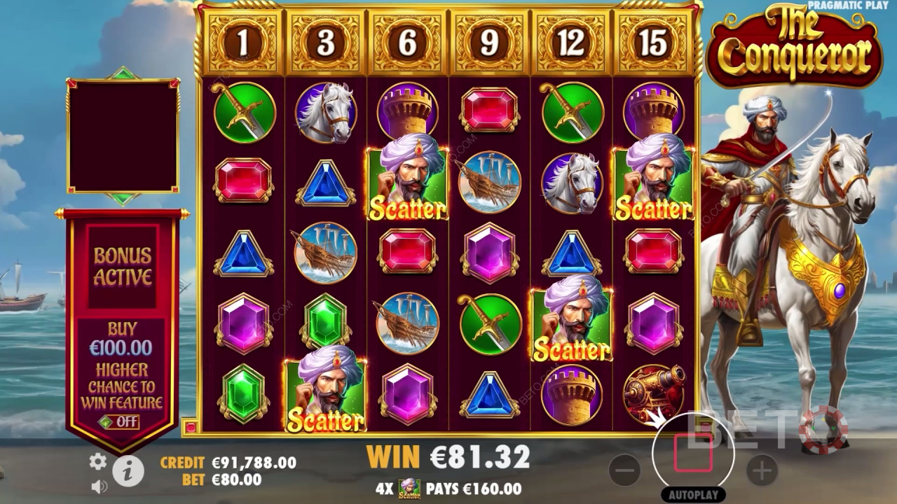 Recenzja The Conqueror od BETO Slots