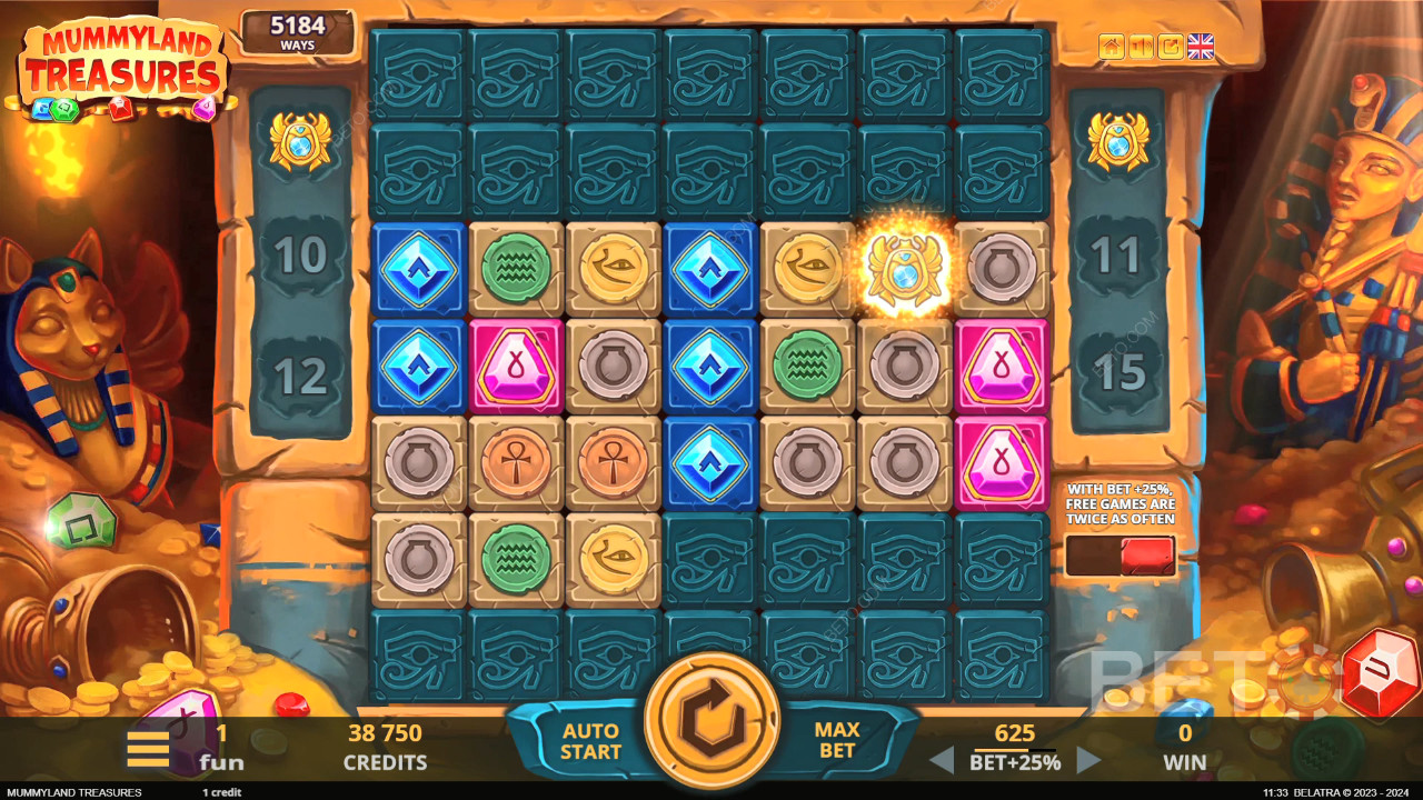 Recenzja Mummyland Treasures od BETO Slots